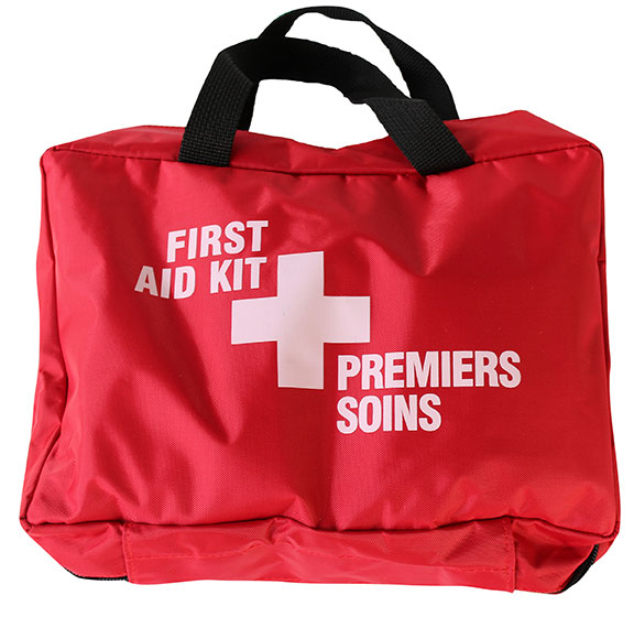 Lezed Trousse de Premier Secours Vide First Aid Kit Portable Sac Urgence Sac Médical Imperméable Durable Trousse de Secours 2 Pièces, Rouge 